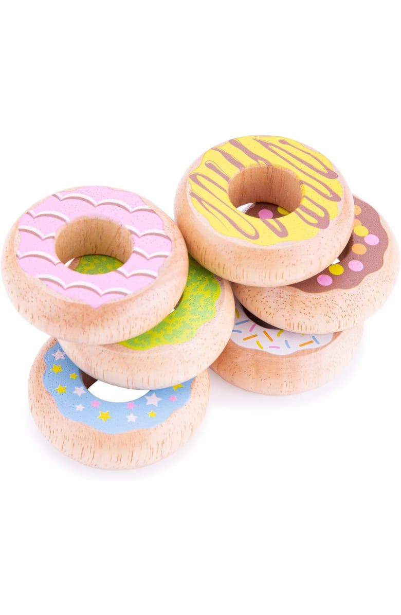 NEW CLASSIC TOYS Donuts 6-pieces, Alternate, color, Multi