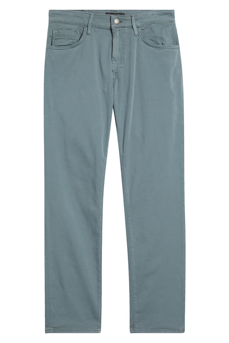 Zach Straight Leg Stretch Cotton 5-Pocket Pants, Alternate, color, TURBULENCE TWILL