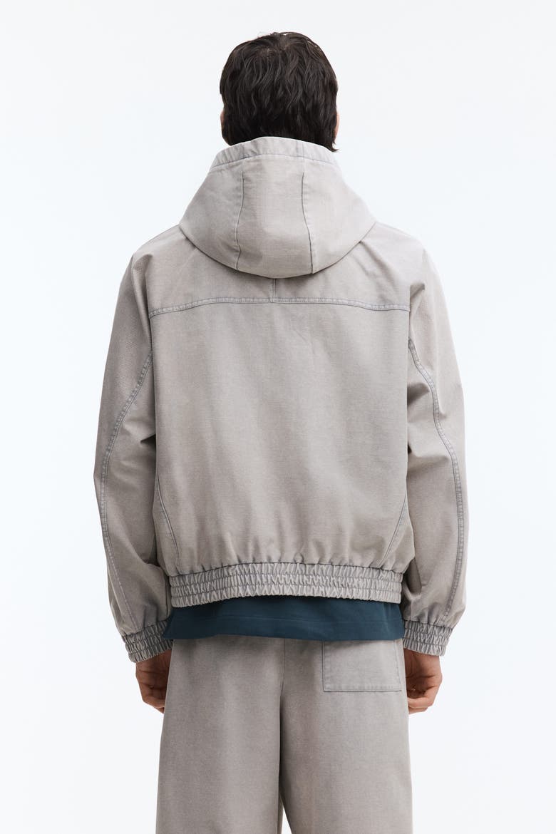 Hooded Jacket, Alternate, color, Light gray
