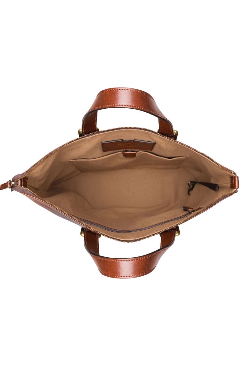 Bosca Brenta Leather Tote, Alternate, color,