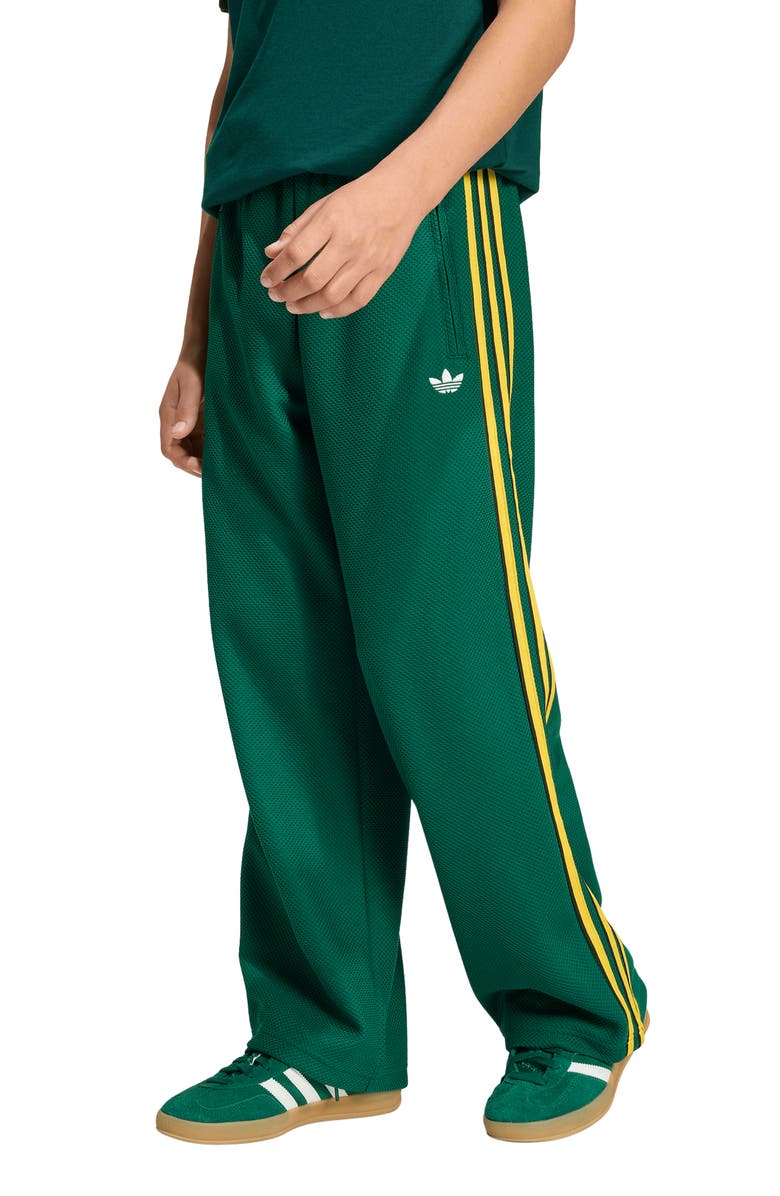 adidas Originals Kids' Firebird Track Pants, Alternate, color, Green/ Yellow/ Black