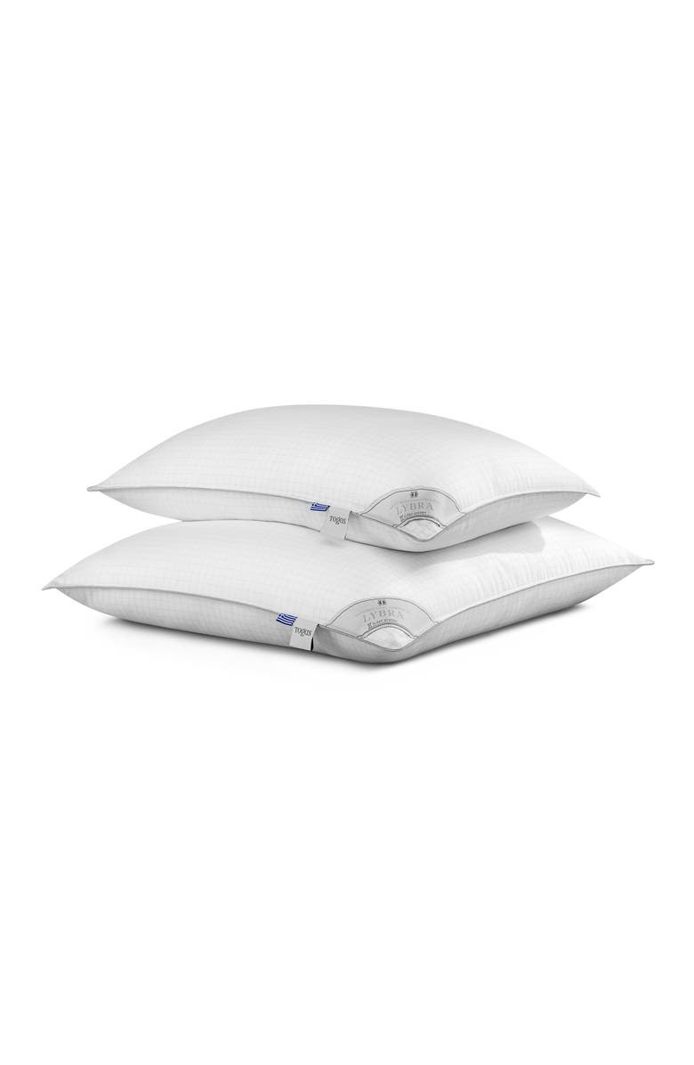 Togas Libra pillow, Alternate, color, White