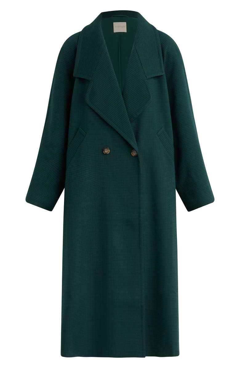 Favorite Daughter The Long Cameron Houndstooth Check Coat, Alternate, color, 