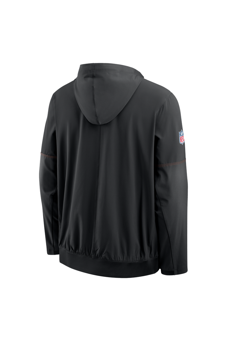Men's Nike Black Cincinnati Bengals Sideline Logo Glory Anorak Half-Zip Hooded Jacket, Alternate, color, Black
