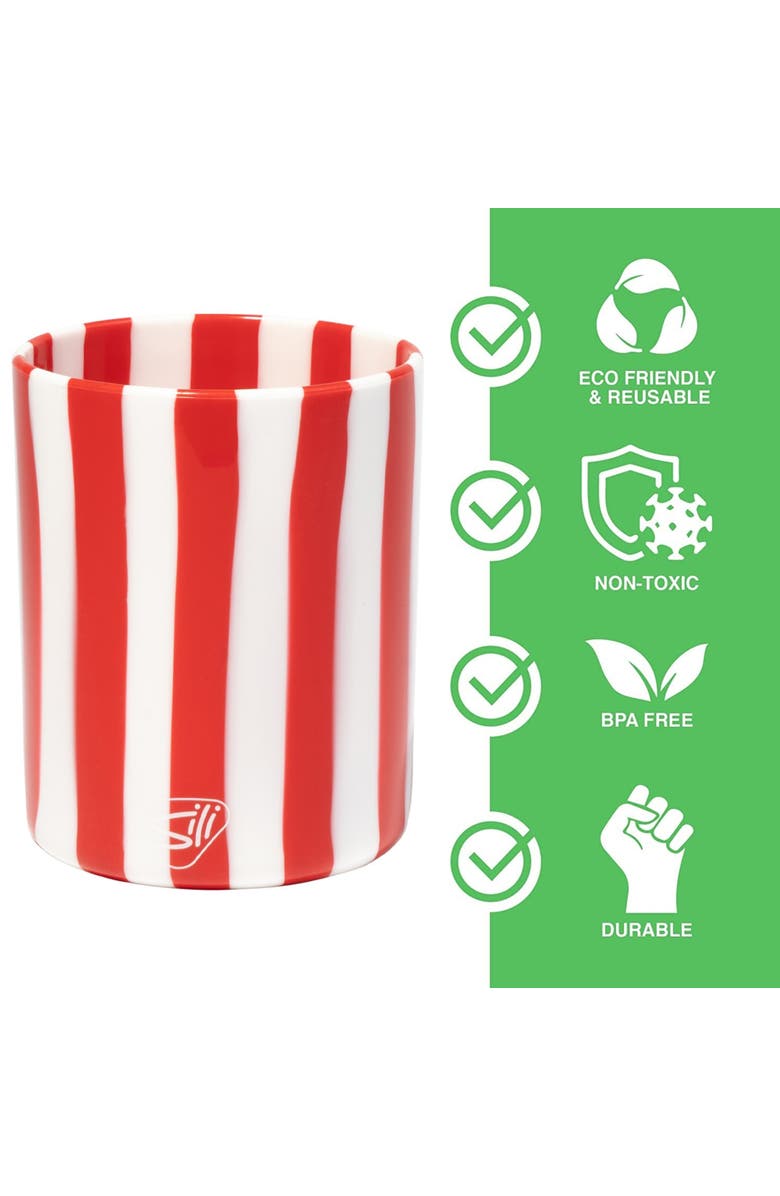 Silipint Silicone 12oz Rocks Glasses 2 Pack, Alternate, color, Multicolored