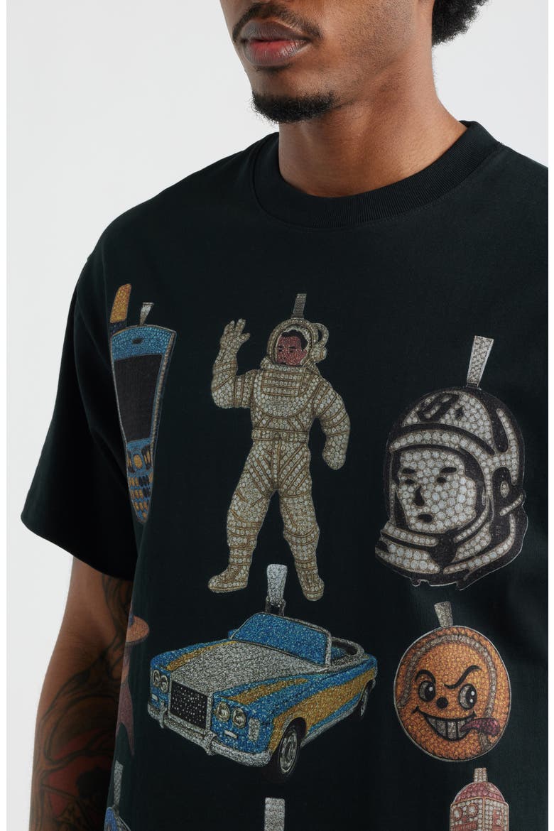 Icy Cotton Graphic T-Shirt, Alternate, color, BLACK