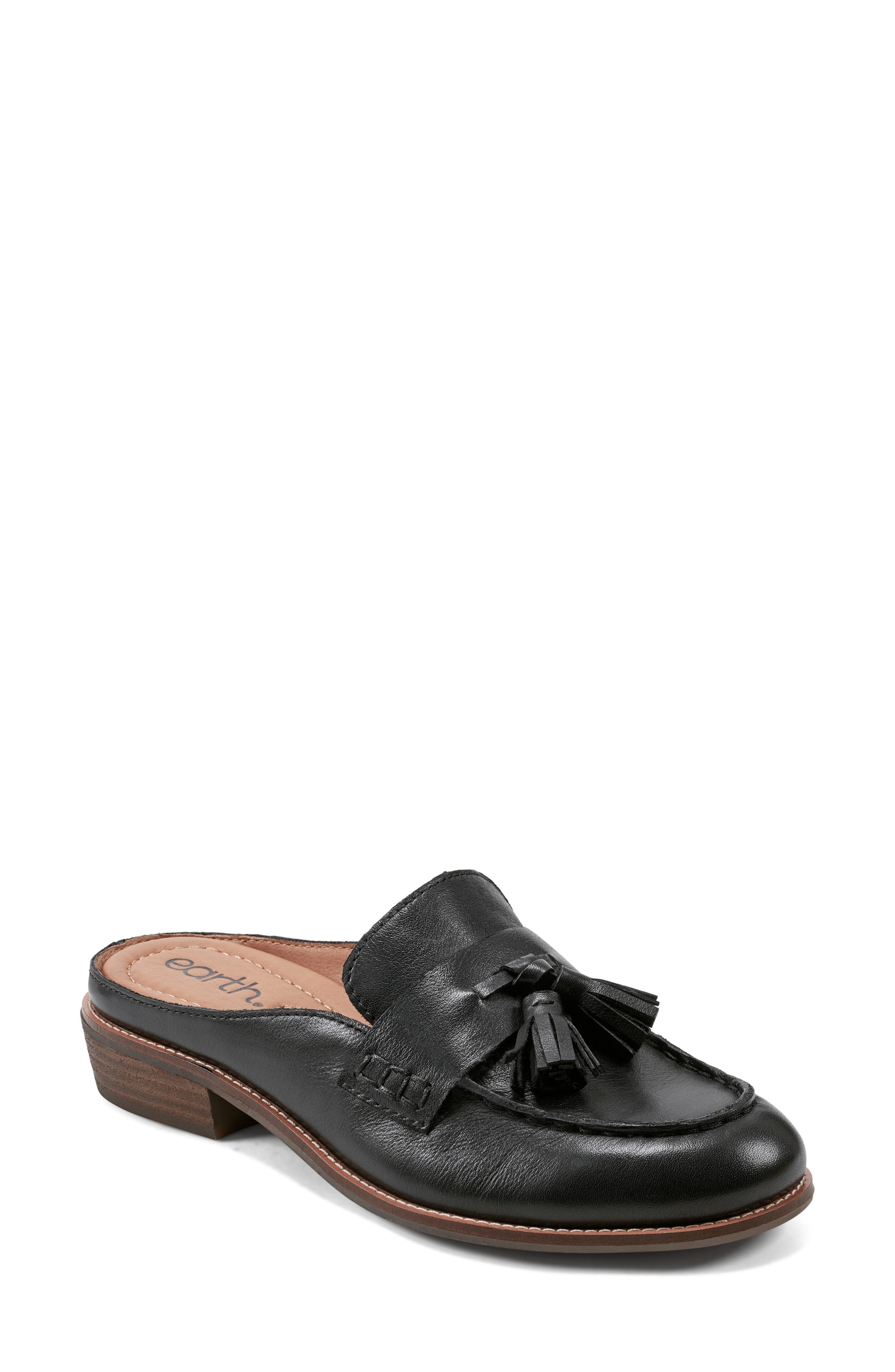 Earth<sup>®</sup> Everett Tassle Mule, Main, color, Black