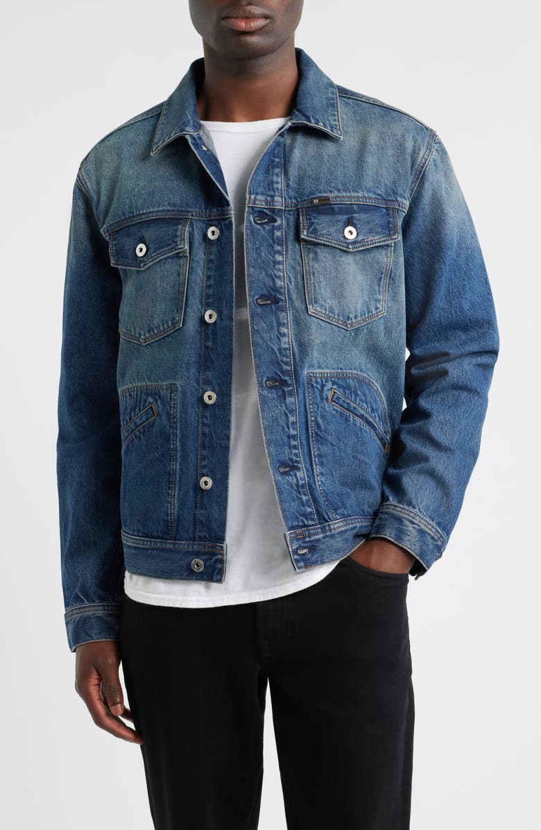 AG Jackson Denim Jacket, Main, color, Big Pine