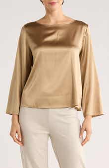 Eileen Fisher Stretch Silk Top