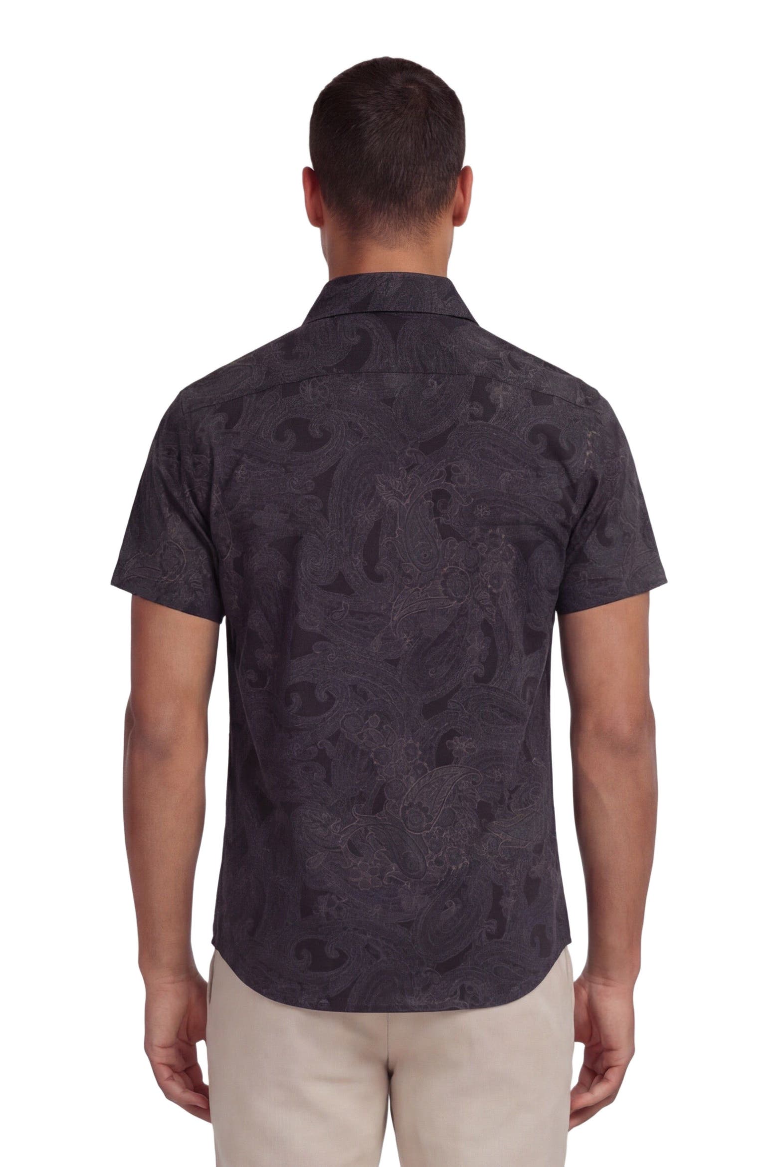 Color Explosion Event For Kids Lords of Harlech Paisley Explosion Mens Printed Button Up Shirt (Men ...