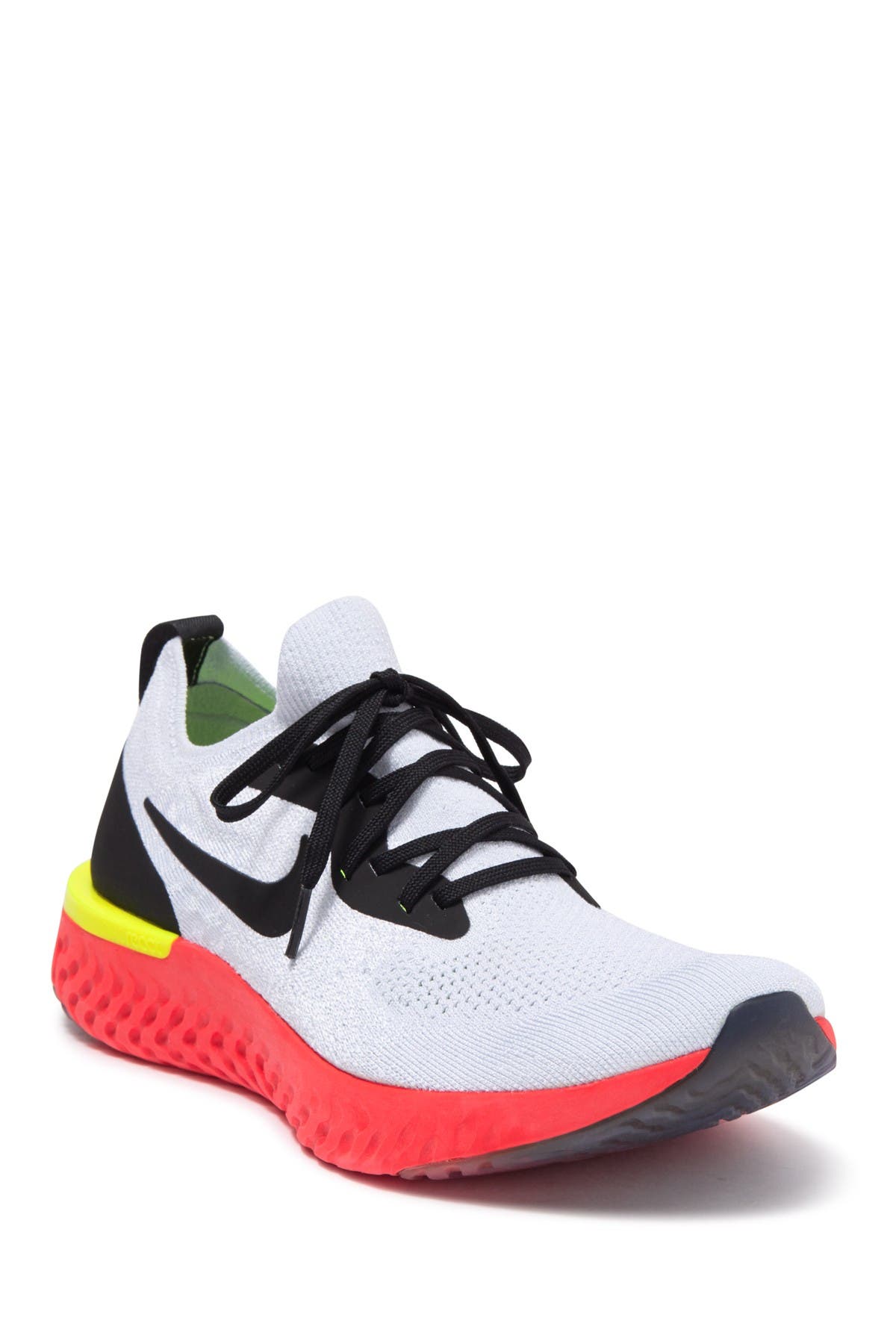 Nike Epic React Flyknit Running Shoe, Main, color, 