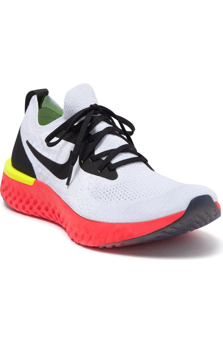 Nike Epic React Flyknit Running Shoe, Main, color,