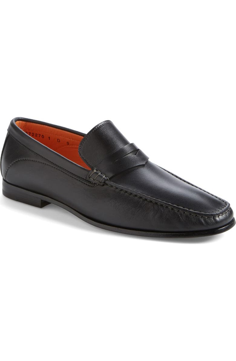 Santoni 'Austin' Penny Loafer, Main, color,