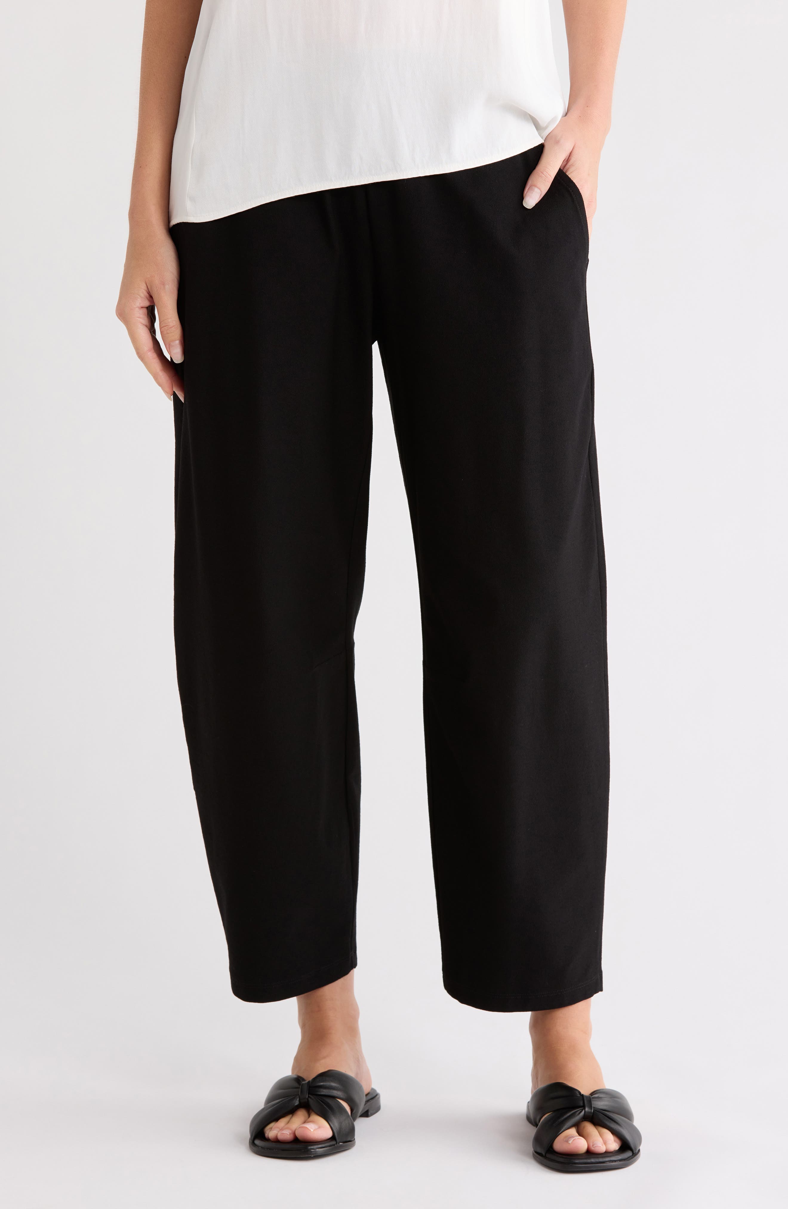 Ankle Barrel Pants