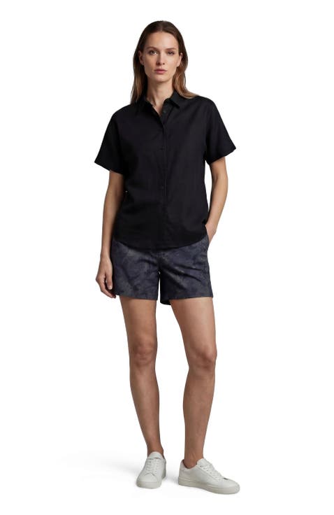 Paisley Explosion Womens Tailored Short