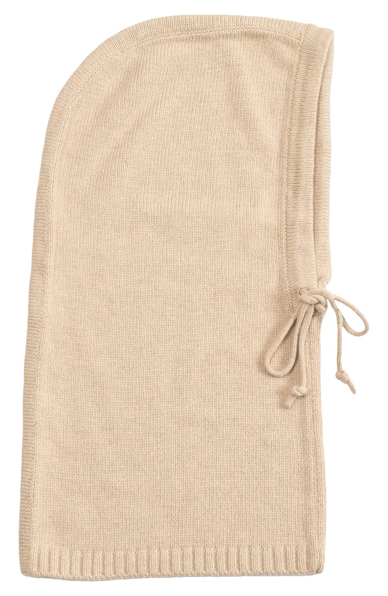 Echo Drapey Balaclava, Main, color, Cream