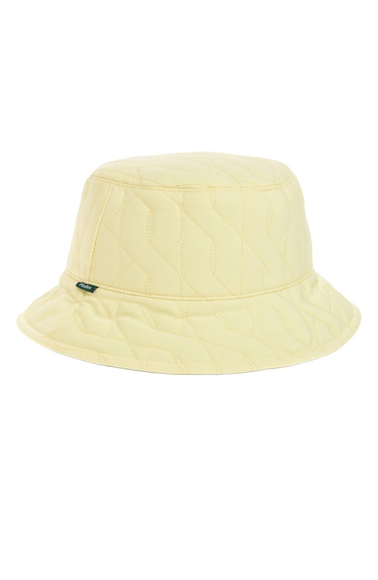 MALBON Velasco Reversible Bucket Hat, Main, color, Wax Yellow / Surf Spray