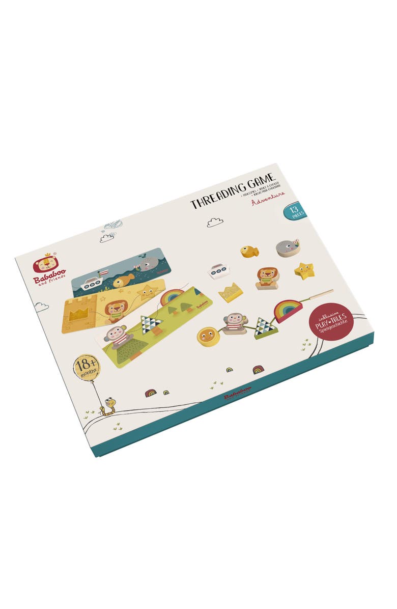 Bababoo and friends<sup>®</sup> Adventure Threading Game, Alternate, color, Multi