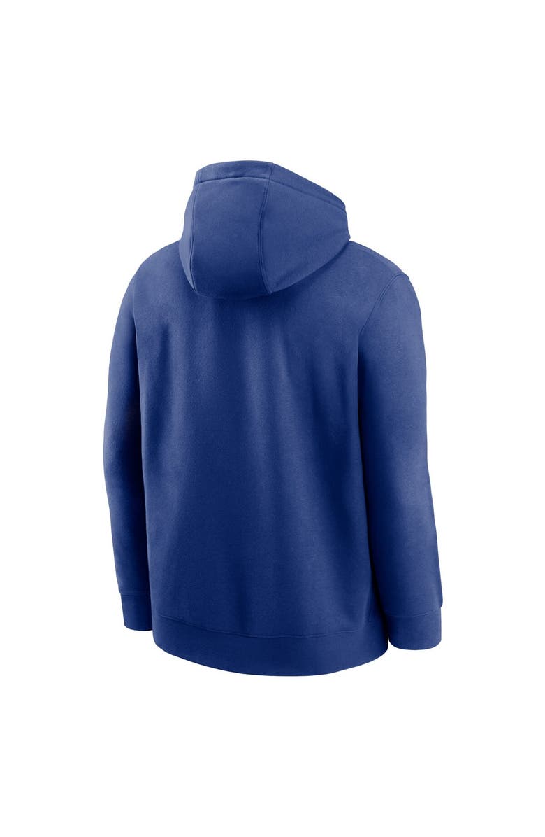 Nike Men's Nike Royal New York Giants Club Fleece Pullover Hoodie, Alternate, color, 