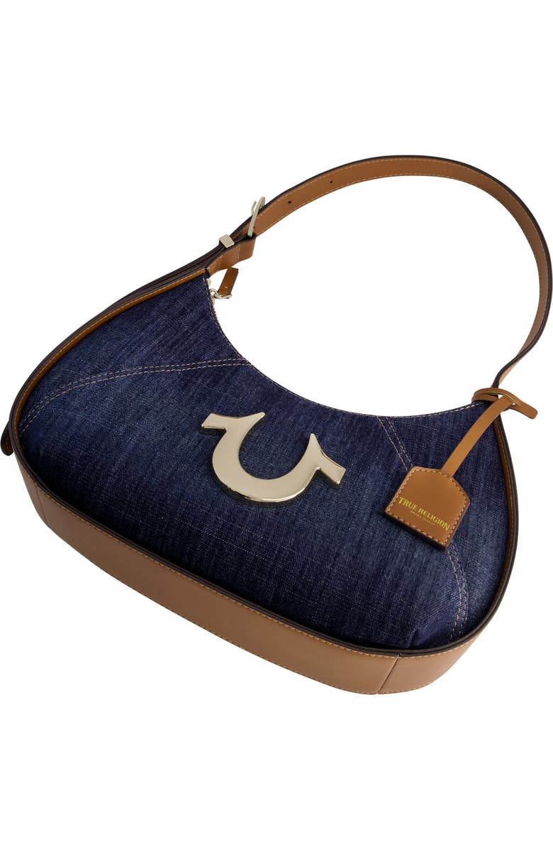 True Religion Brand Jeans Horseshoe Shoulder Bag, Alternate, color,