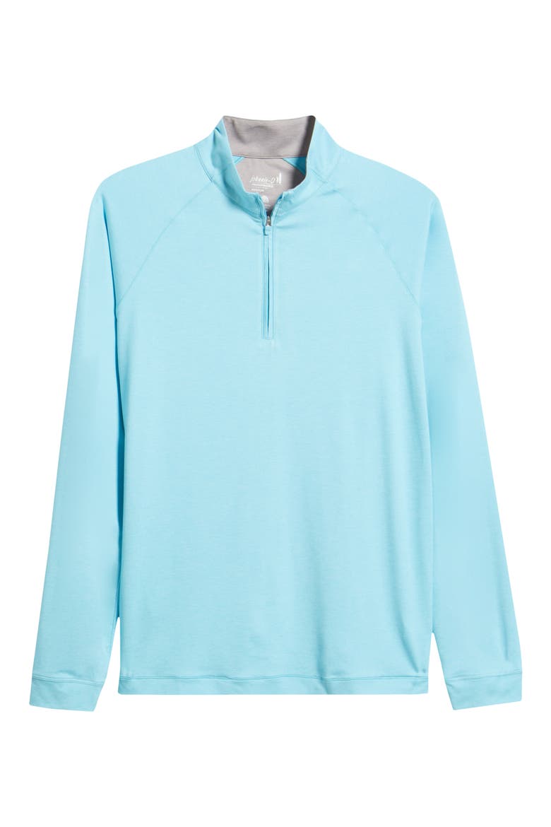 Freeborne PREP-FORMANCE Quarter Zip Pullover, Alternate, color, BARRACUDA