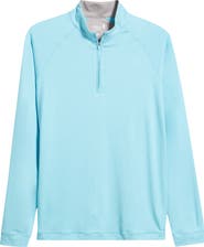 johnnie-O Freeborne PREP-FORMANCE Quarter Zip Pullover