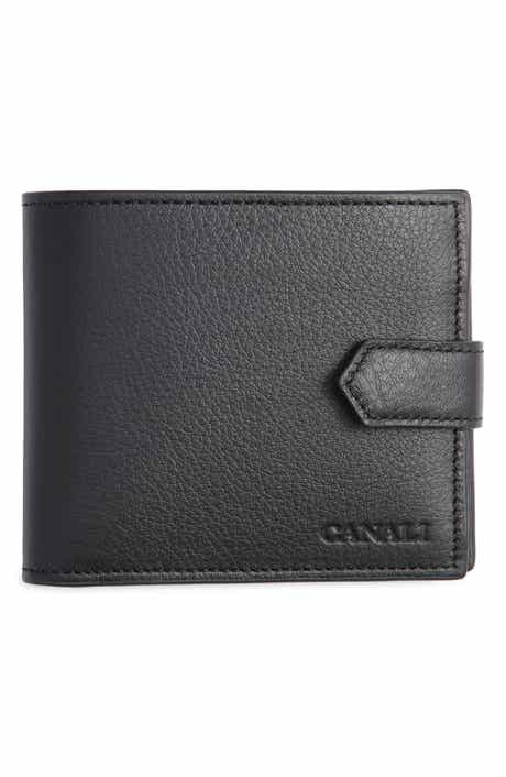 Tumbled Calfskin Billfold Wallet