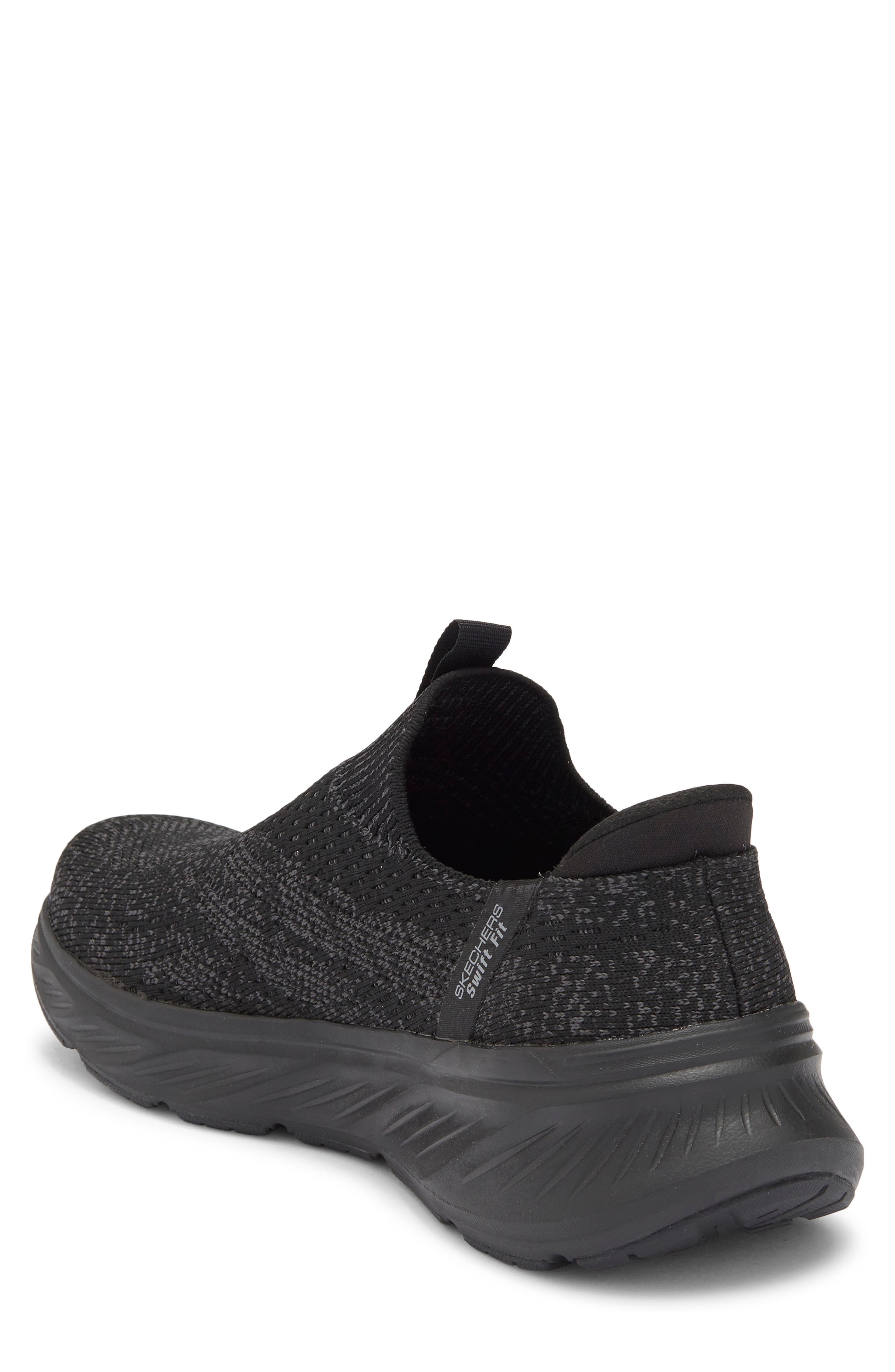 SKECHERS Hands Free Slip-ins<sup>®</sup>: Swift Fit Edgeridge Commisioner Slip-On Sneaker, Alternate, color, Black