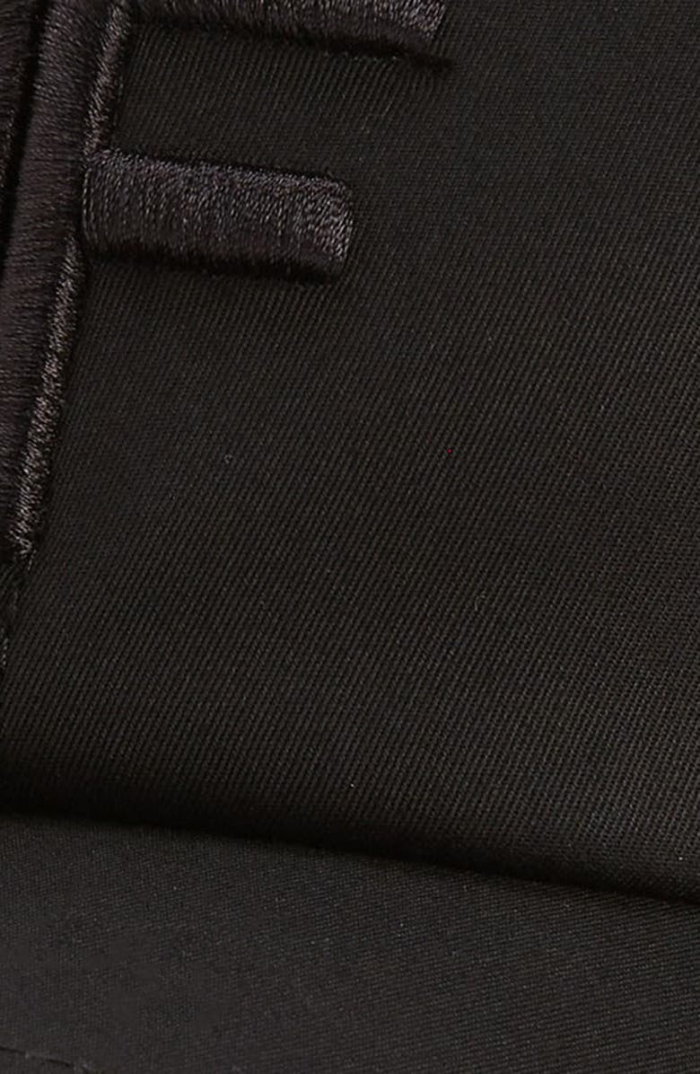 TOM FORD Logo Monogram Cotton Twill Baseball Cap, Alternate, color, 