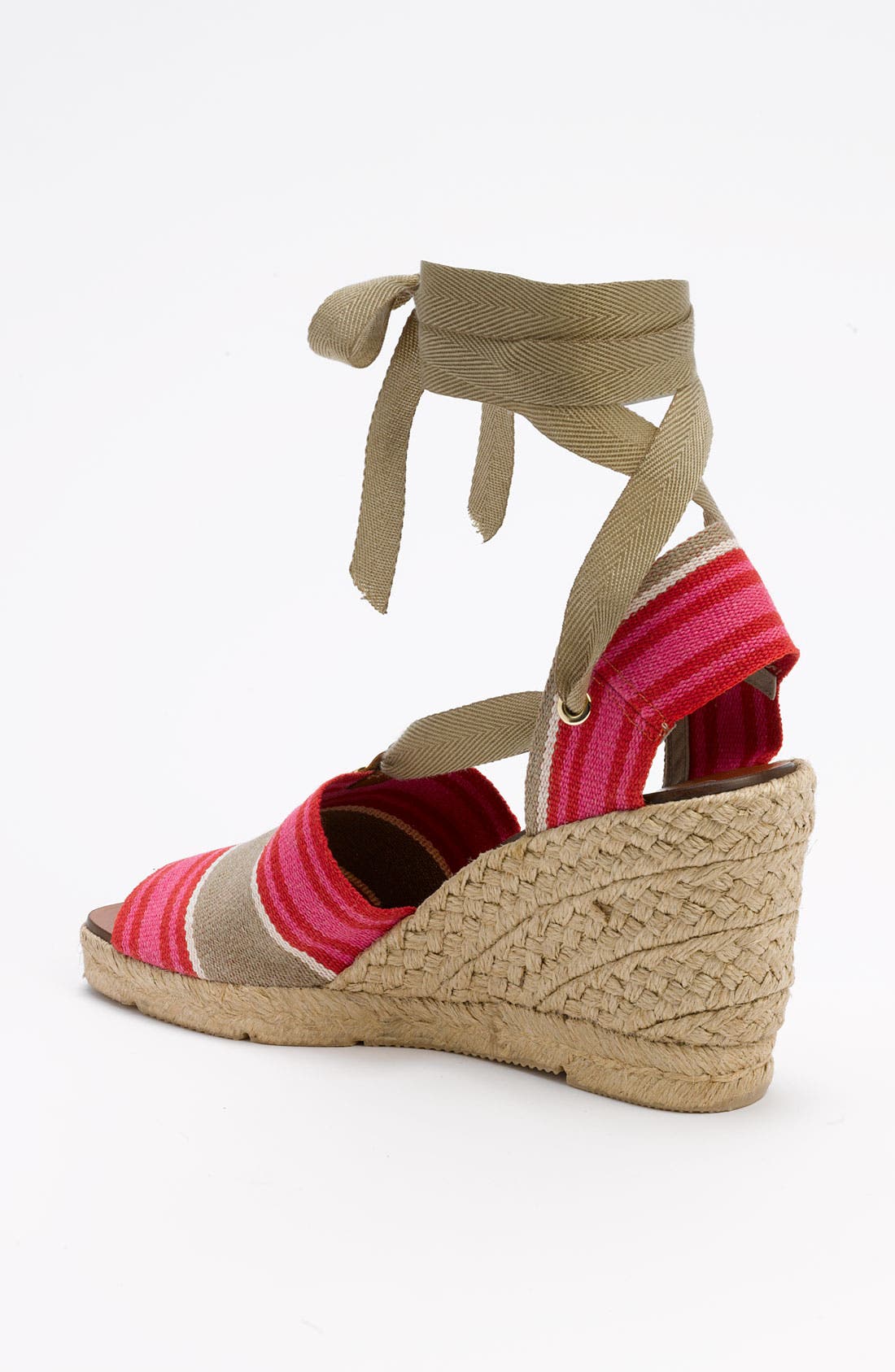 'Marabelle' Wedge Pump, Alternate, color, RED PINK