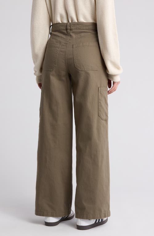 PACSUN PACSUN HIGH WAIST WIDE LEG CARGO PANTS