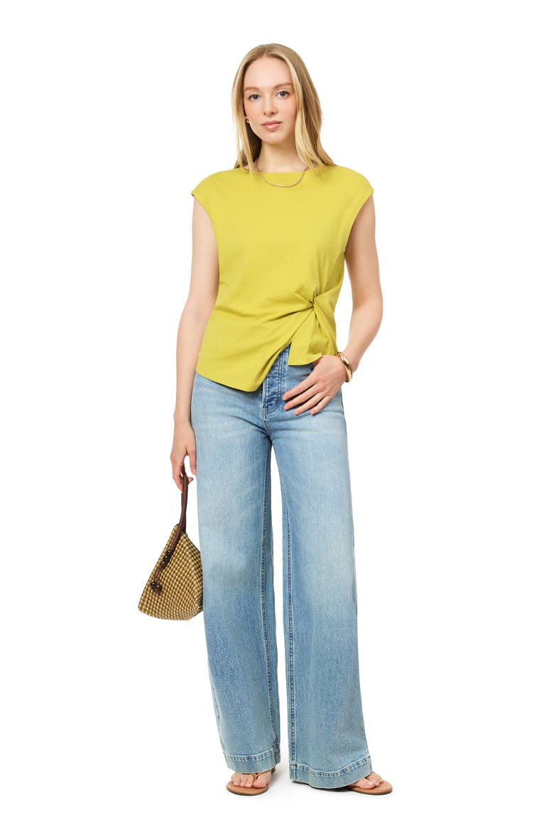 Side Gather Top, Alternate, color, LENTIL SPROUT