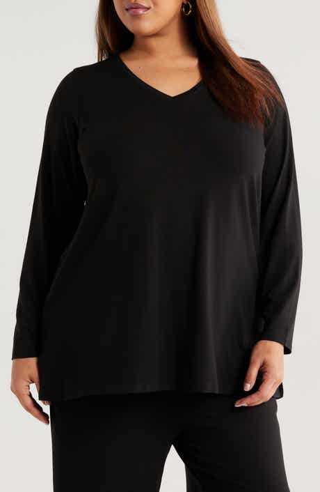 Long Sleeve V-Neck Tunic