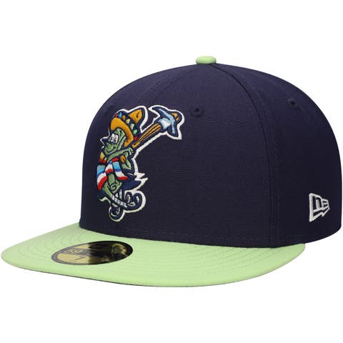 Men's New Era Navy Rocas Azules de Wilmington Copa de la Diversión 59FIFTY Fitted Hat