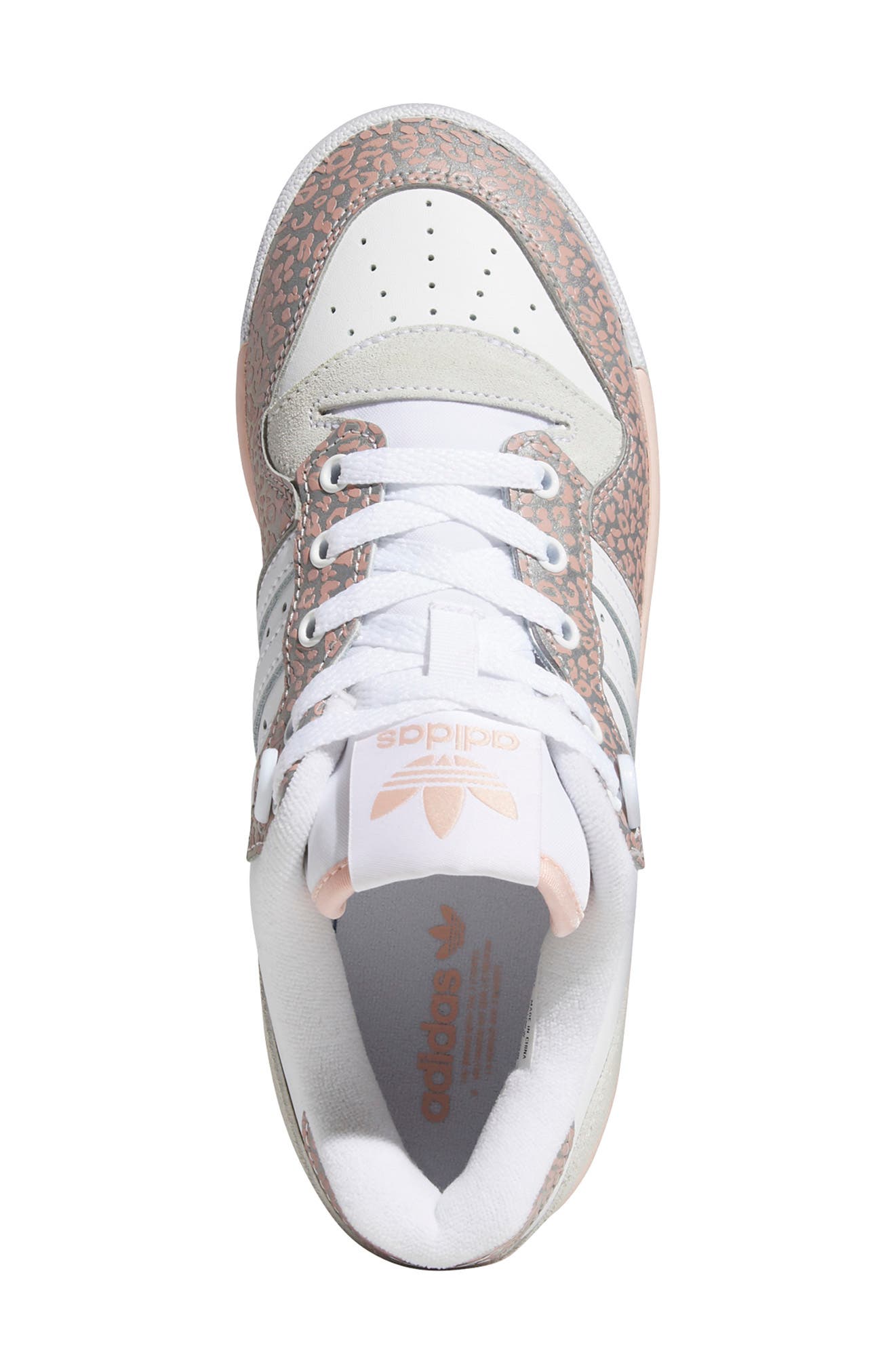 Rivalry Low Sneaker, Alternate, color, WHITE/ VAPOUR PINK