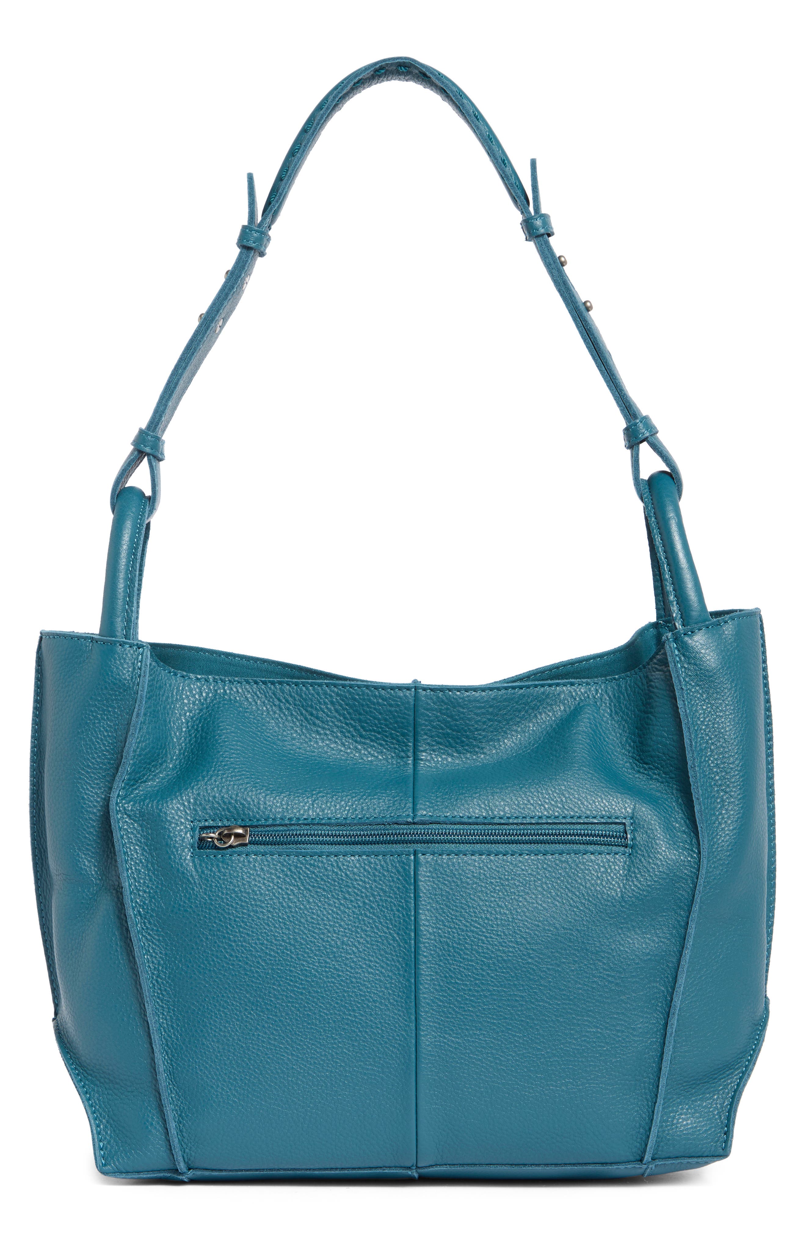 Los Feliz Medium Leather Tote, Alternate, color, DEEP TEAL