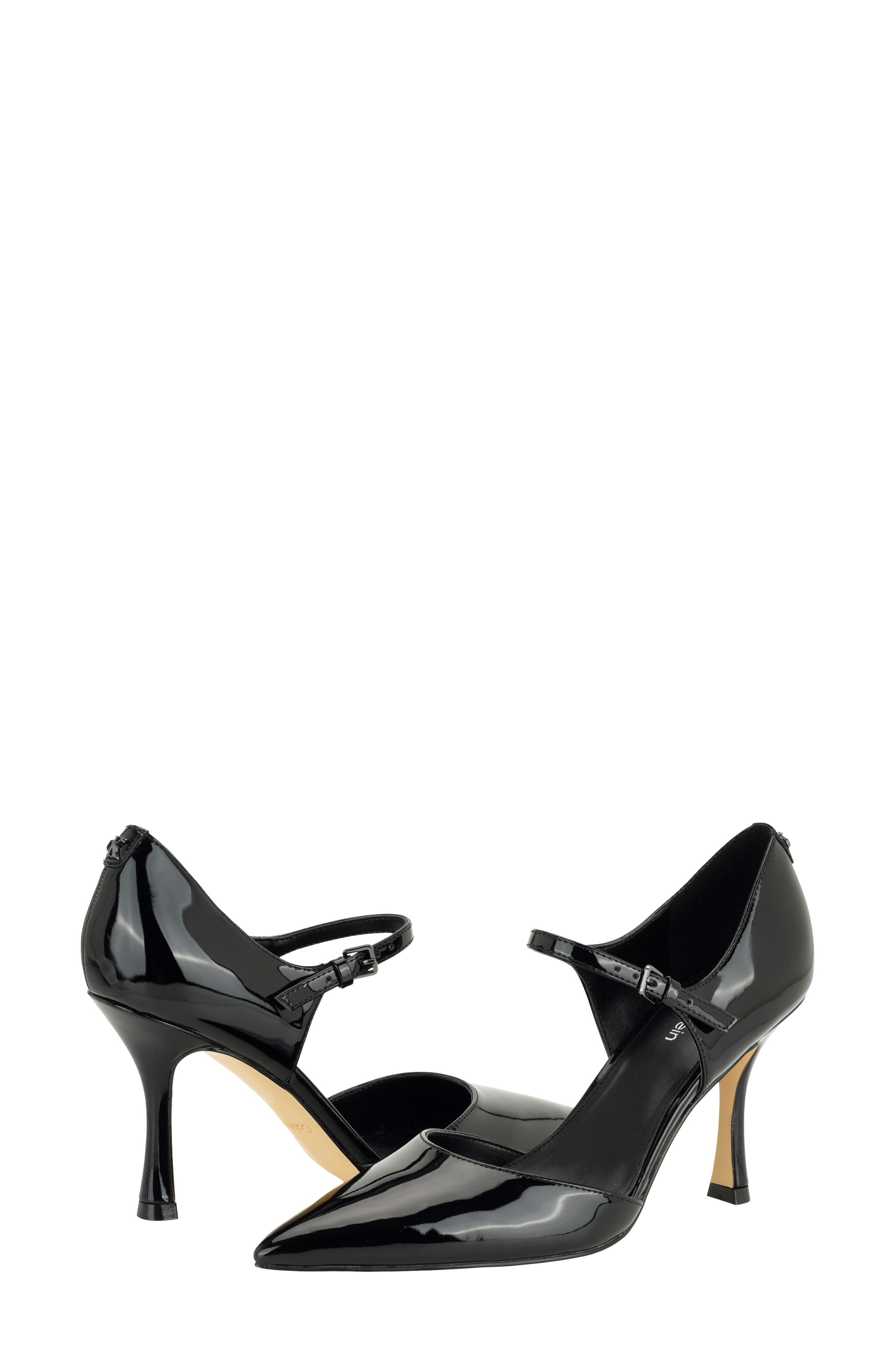 Brynia Faux Leather Mary Jane Pump, Alternate, color, BLACK PATENT