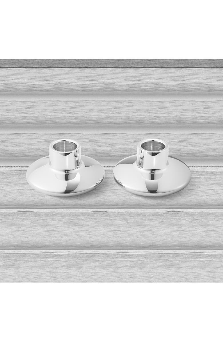 Georg Jensen Koppel Set of 2 Candleholders, Alternate, color, Stainless Steel