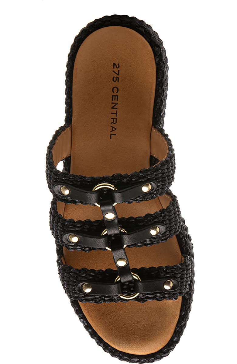 275 Central Sophia Platform Sandal, Alternate, color, Black