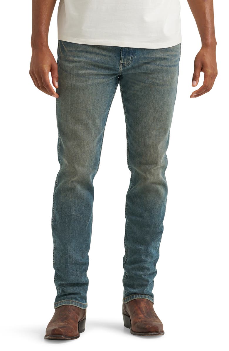 Wrangler Slim Western Jeans, Main, color, Granite Trail