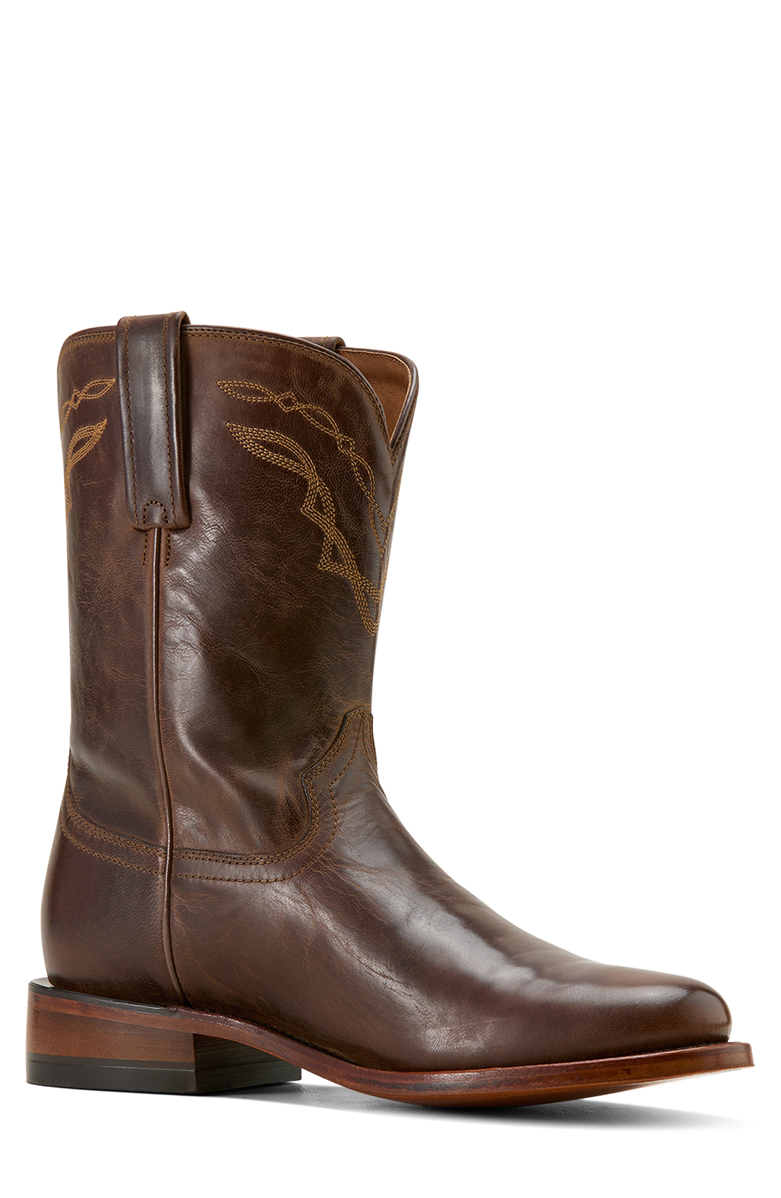 Ariat Downtown Western Boot, Alternate, color, Loco Brown
