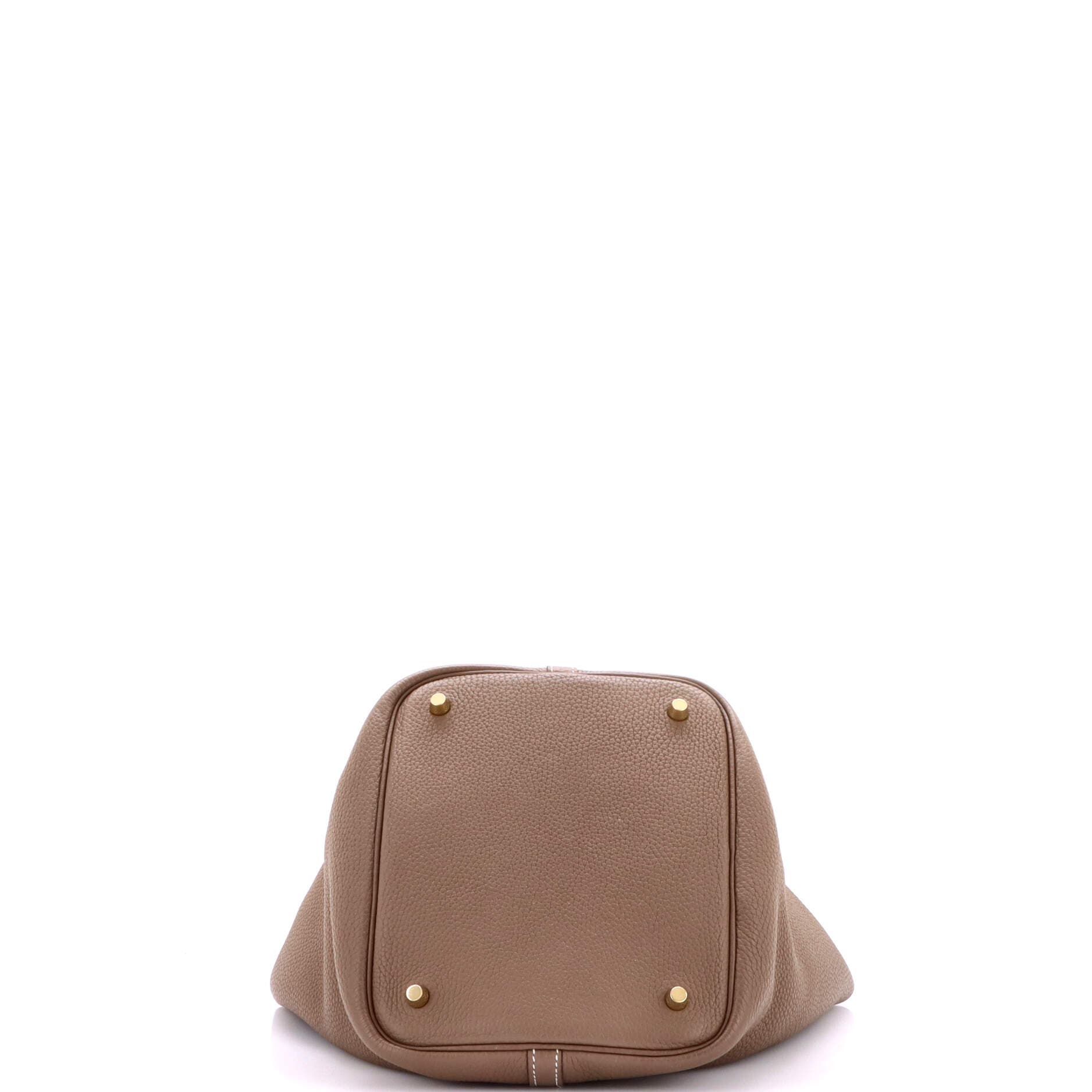 Pre-Owned Hermes Picotin Lock Bag Clemence MM, Alternate, color, Etoupe