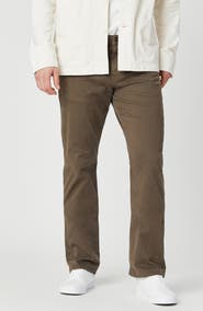 Mavi Jeans Zach Straight Leg Sateen Twill Pants