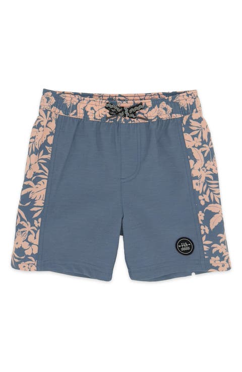 Kids' Classic Floral Board Shorts (Little Kid)