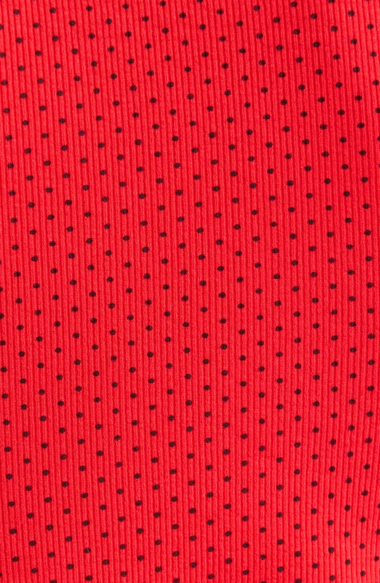 KILO BRAVA Print Flare Pajama Pants, Alternate, color, Scarlett Dot