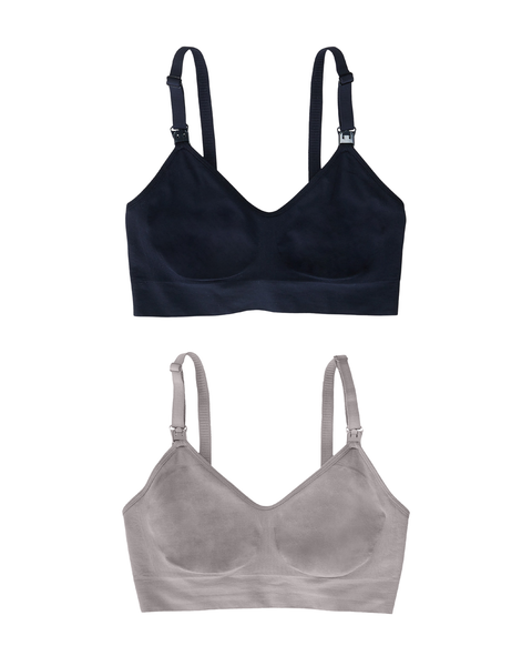 Seamless Nursing + Pumping Bra 2-Pack Bundle