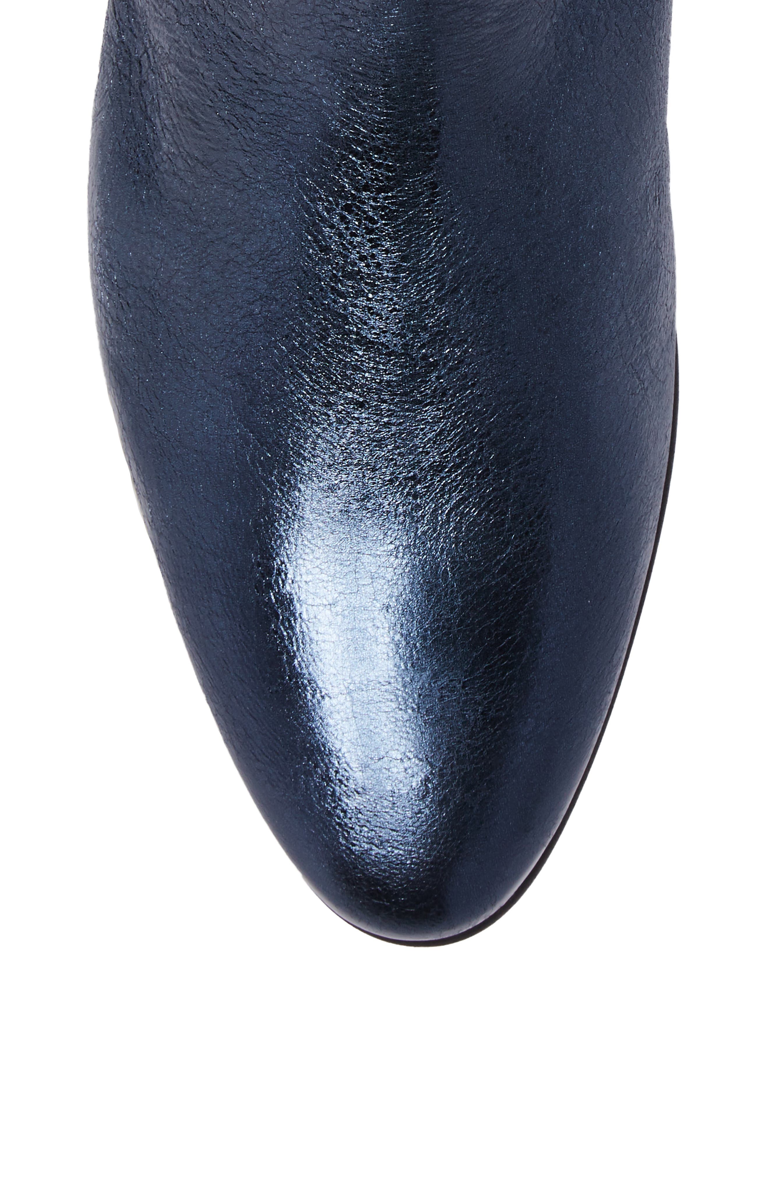Hudson London Kenny Bootie, Alternate, color, METALLIC BLUE