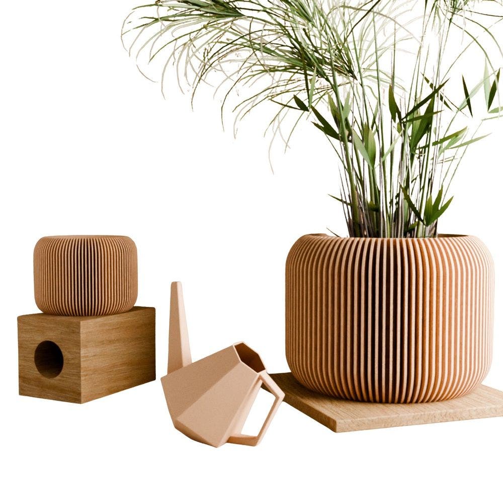 Modernized Pottery Orbis Planter