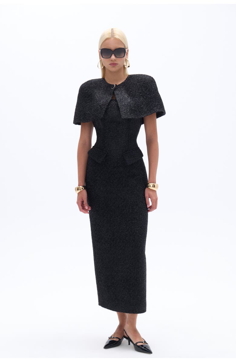 Nocturne Strapless Maxi Dress, Alternate, color, 