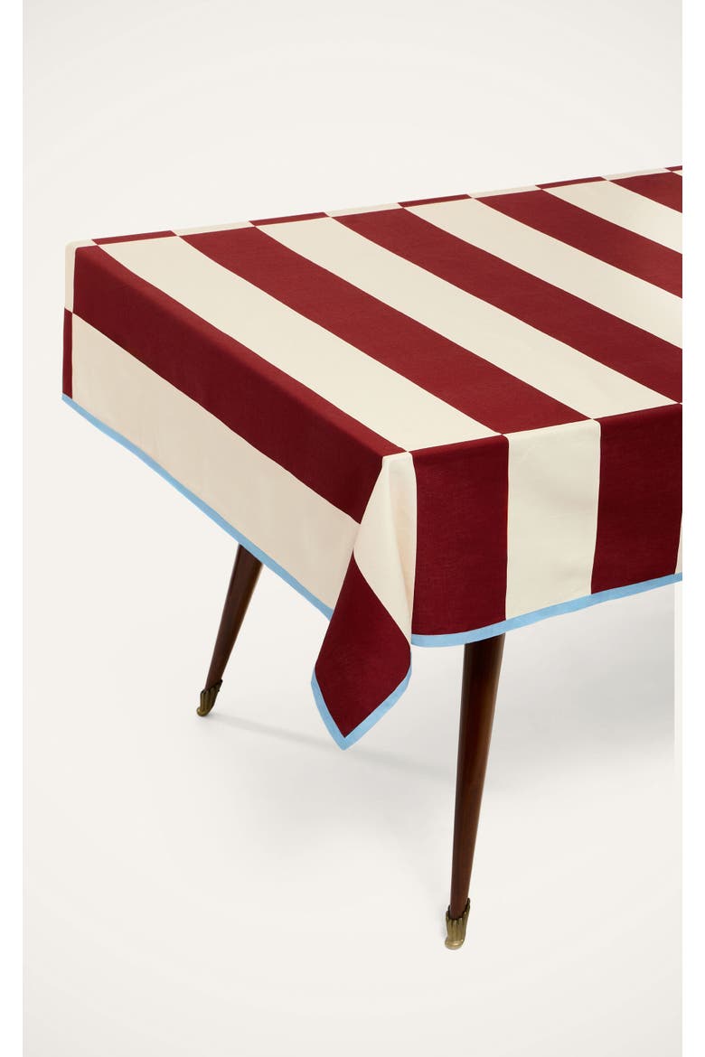 Medium Tablecloth, Main, color, Contrada Bordeaux